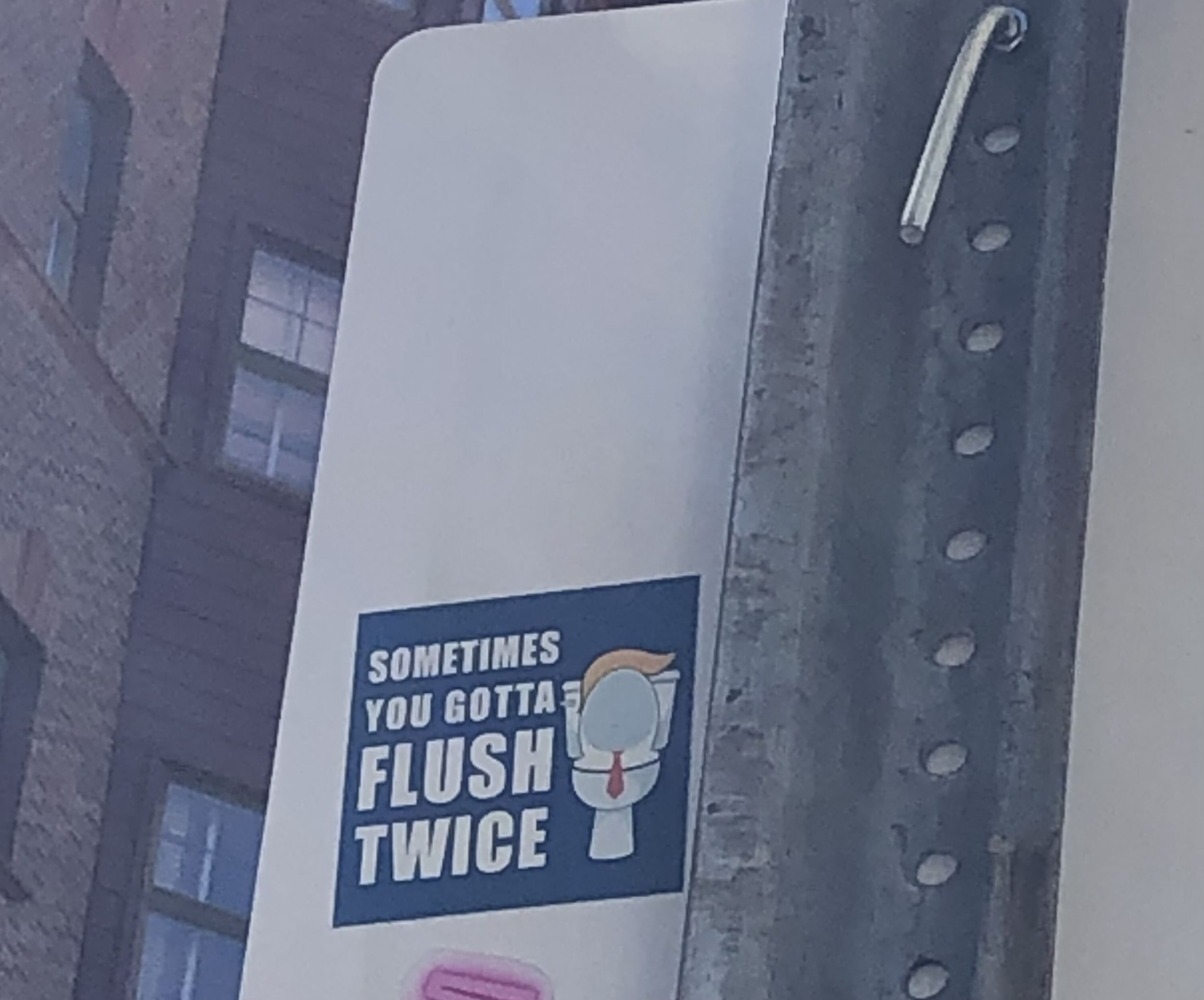Sometimes you gotta flush twice jpg