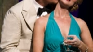 Sharon (left), Litszinger (rght): Some enchanted evening, up a notch.