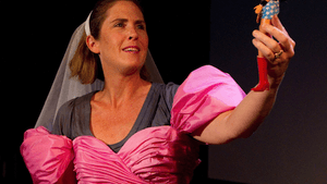 Mary Carpenter asks the big questions. (Photo by Mark Garvin)