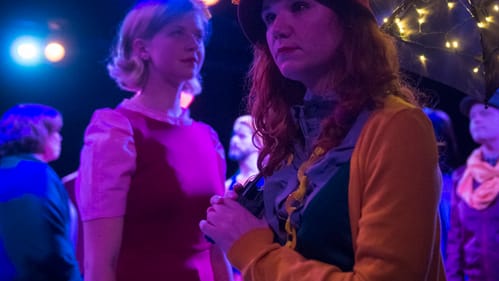 Jenna Kuerzi's Dot (right) brings a rare power to the role. (Photo by Joe del Tufo/Moonloop Photography.)