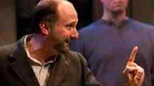 David Mackay (foreground), Ian Bedford in 'Superior Donuts': Did the critic speak too soon?