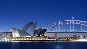 A Sydney Opera House favorite meets Bach in Philly this month. Image via Wikimedia Commons.
