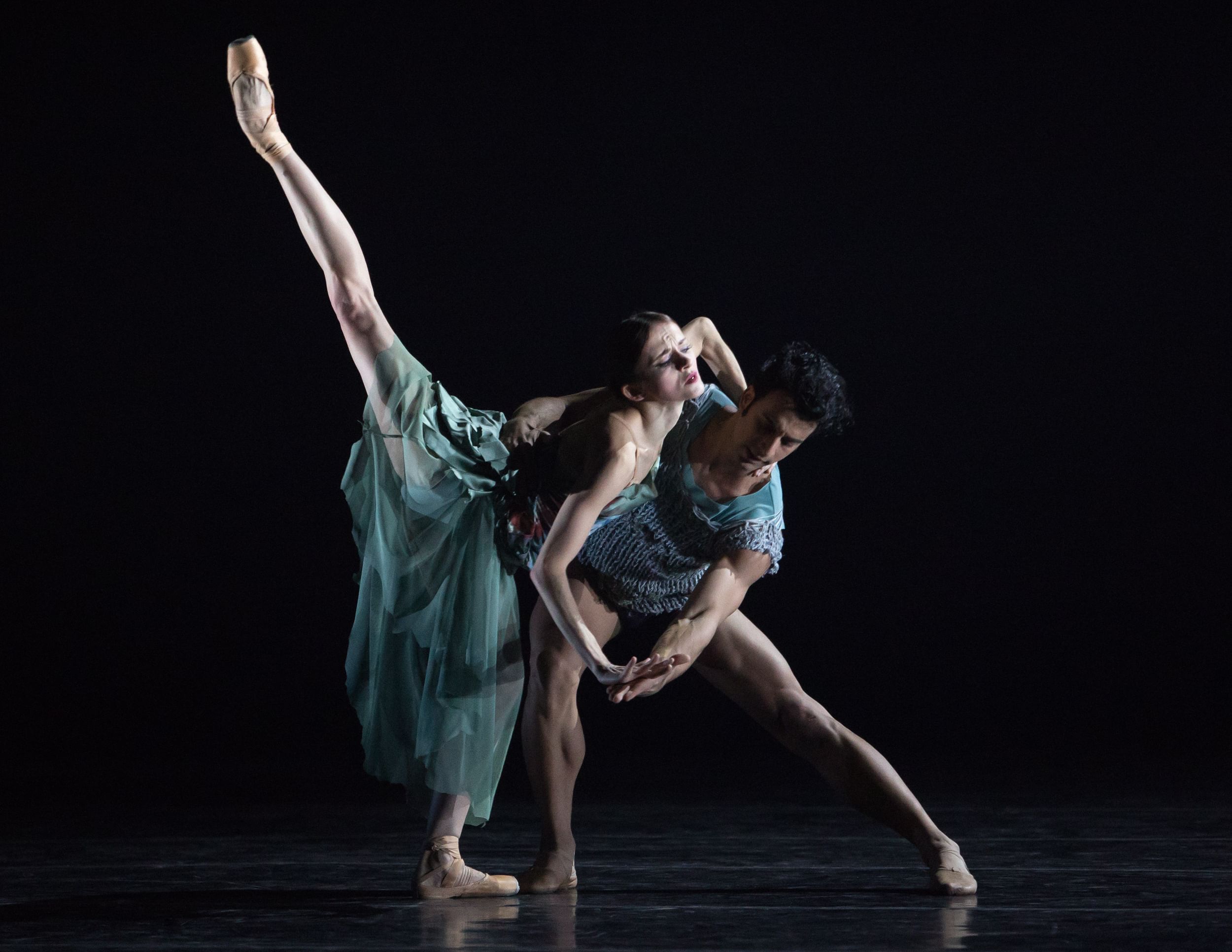 Helen Pickett's 'Tilt' is part of the 'Director's Choice' series from Pennsylvania Ballet. (Photo by Erin Baiano.)