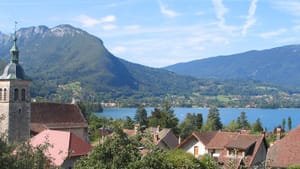 Talloires and its lake of dreams: Room for Benedictines and Jews, too.