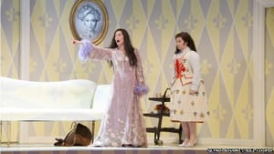 Tara Erraught (right) with Kate Royal in the Glyndebourne production of "Der Rosenkavalier." (Photo by Bill Cooper for Glyndebourne Festival Opera)