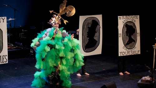 Machine Dazzle's outrageous costumes heighten the show's affinity for spectacle. (Photo courtesy of the Kimmel Center.)