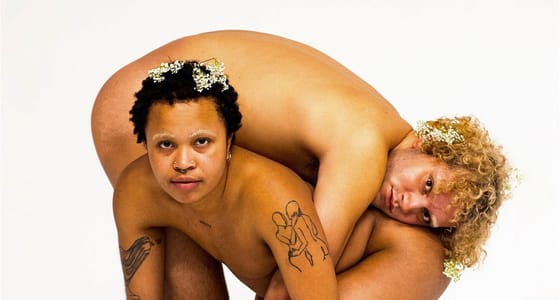 Colby Calhoun and Micah Lat in Very Good Dance Theatre's 'The Other Gardeners.' (Image courtesy of the artists.)