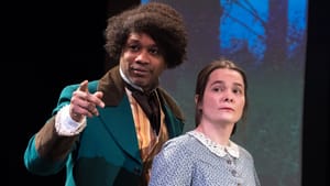 What did Frederick Douglass and Susan B. Anthony know about our future? Steven Wright and Charlotte Northeast in Theatre Horizon’s ‘The Agitators.’ (Photo by Daniel Kontz.)