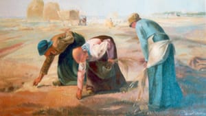 Millett's 'Gleaners' (1857): Better uses for their brains?