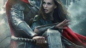 Hemsworth with Portman: Still pompous, but less wooden.