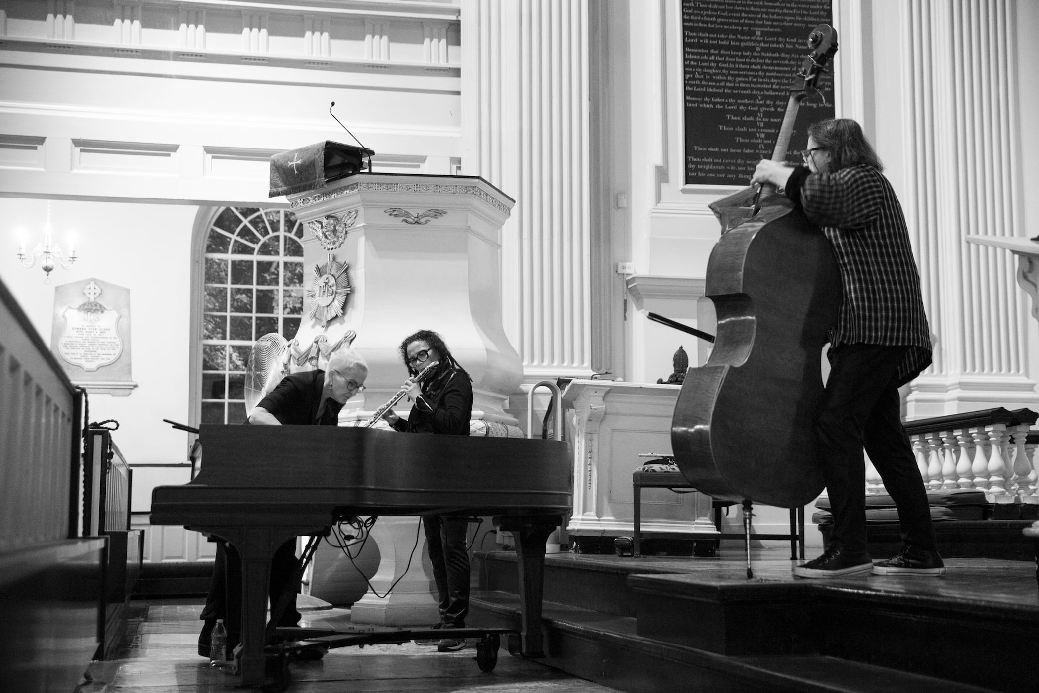 Tiger Trio's music sounded like it came from more than three musicians. (Photo by Ryan Collerd.)