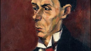 'Critic,' by Lajos Tihanyi (c.1916): Times have changed. (Credit: Wikipedia.)