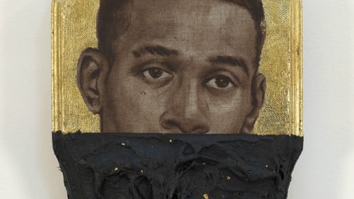 Titus Kaphar's 2014 'Jerome XVI.' Copyright Titus Kaphar. (Image courtesy of the artist and Jack Shainman Gallery, New York.)