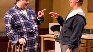 "Genius" and sidekick: Greer and Lawton. (Photo by Mark Garvin)