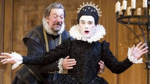 Rylance (front) with Stephen Fry: An extraterrestrial lands on Broadway. (Photo: Tritram Kenton.Guardian.)