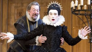 Rylance (front) with Stephen Fry: An extraterrestrial lands on Broadway. (Photo: Tritram Kenton.Guardian.)