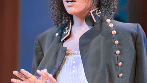 Victoria Janicki makes her PSF debut as Viola/Cesario in 'Twelfth Night.' (Photo by Lee A. Butz.)