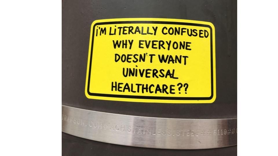 Universal healthcare slide