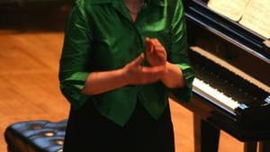 Pianist Ursula Oppens, champion of new music. (Photo by Hillary Scott)