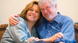 Weaver and Durang (above) may be enjoying themselves, but what about me?