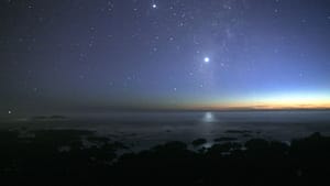 Venus (Hesperus/Phosphorus) reflected in the Pacific Ocean. (Photo by Brocken Inaglory via Creative Comons/Wikimedia)