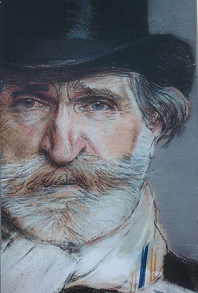 Portrait of Giuseppe Verdi by Giovanni Boldini.
