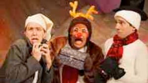 Wrenn, Jain, Johnson: Who stole Xmas? (Photo: Dan Plehal.)