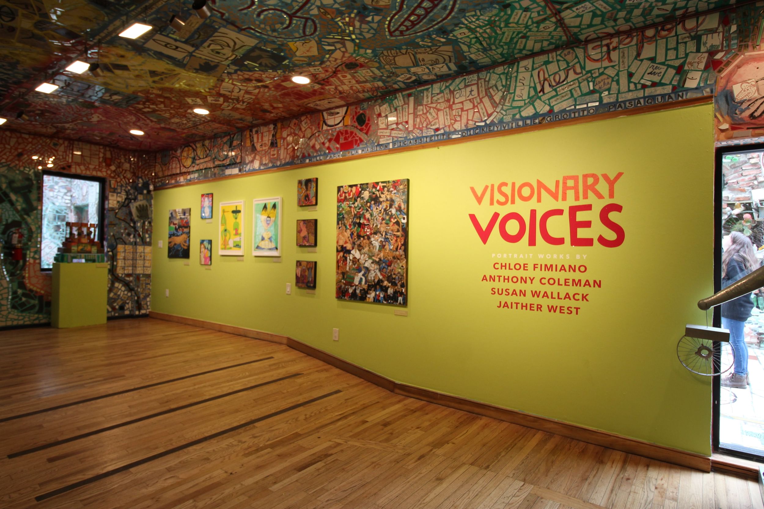 A show that promises an internal experience: enter ‘Visionary Voices.’ (Photo courtesy of Philadelphia’s Magic Gardens.)