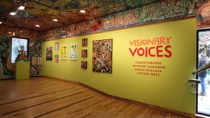 A show that promises an internal experience: enter ‘Visionary Voices.’ (Photo courtesy of Philadelphia’s Magic Gardens.)