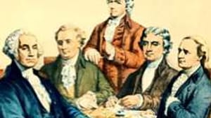 Why did Washington's brilliant cabinet members defer to his leadership?