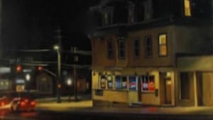 Weber’s ‘Tavern at Olneyville’: More aggressive than Hopper.