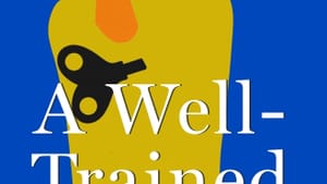 Book cover: Title & author in white & orange letters, over an illustration of a woman with a wind-up mechanism in her back.