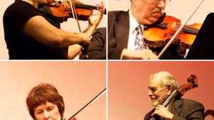 Nancy Bean, Davyd Booth, Pamela Fay, and Lloyd Smith make up the Wister Quartet. (Images courtesy of Lloyd Smith.)
