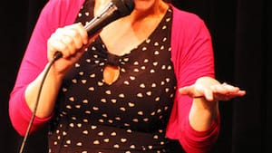 Comic Yemima Cohen specializes in comedy about otherness. (Photo by Marissa Both.)