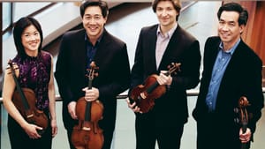 The Ying Quartet is four players with one extraordinary voice. (Image courtesy of PCMS.)