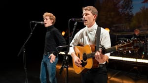 Ben COoley and Taylor Bloom star in 'The Simon & Garfunkel Story' at the Kimmel Center. (Photo by Lane Peters.)