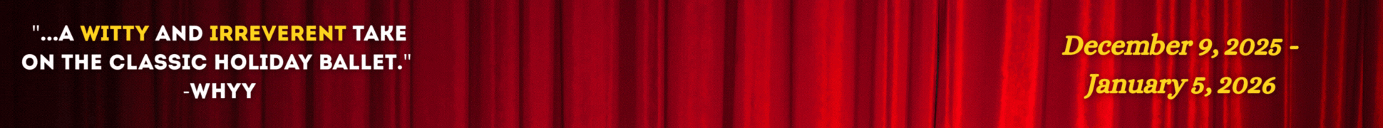 One Man Nutcracker - Newsletter