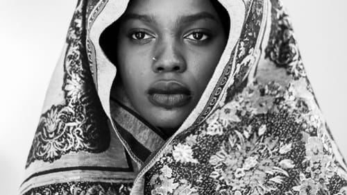 A self-portrait by Afaq Mahmoud. (Image courtesy of PPAC.)