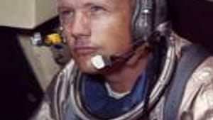 Armstrong at work: Not an actor, just the real deal.