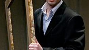 Karl Miller as Asher Lev: No 'safe space' for him. (Photo: Mark Garvin.)