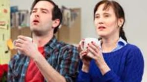 Meehan (left), Czajkowski: Neil Simon, warmed over. (Photo: Alexander Iziliaev.)