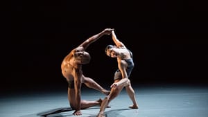 Gravity vs. freedom: Andrea Yorita and Gary W. Jeter II in “Risk of Flight.” (photo by Alexander Iziliaev)