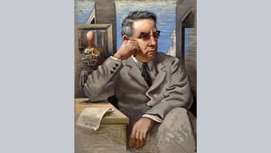 Giorgio de Chirico's portrait of Barnes.