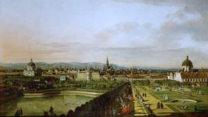 Austria during Haydn's time, by Canaletto.