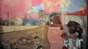 Bearden's 'Anunciation': An unprepared Virgin Mary.