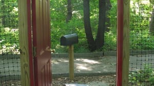 "Welcome Home" provides a protective haven for native species. (All photos by Pamela J. Forsythe)