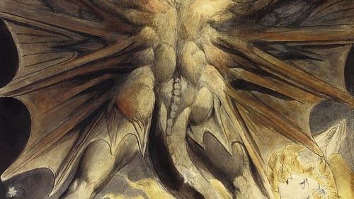 William Blake, “The Red Dragon and the Woman Clothed in Sun,” c. 1803.