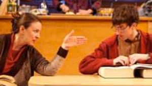 Gonglewski (left), Ingram: Accept ourselves as we are? (Photo: Alexander Iziliaev.)