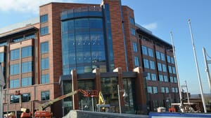 The Justice Center under construction (photo via buckscounty.org)