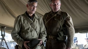 George Clooney (left) with Hugh Bonneville as the token Brit amongst the monument men. (Photo by Claudette Barius - © 2013 - Columbia Pictures Industries, Inc. and Twentieth Century Fox Film Corporation. All Rights Reserved.)